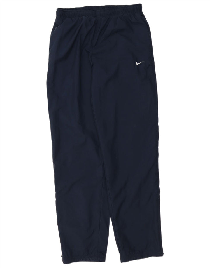 Męskie spodnie dresowe NIKE Joggers UK 42/44, duży granatowy poliester