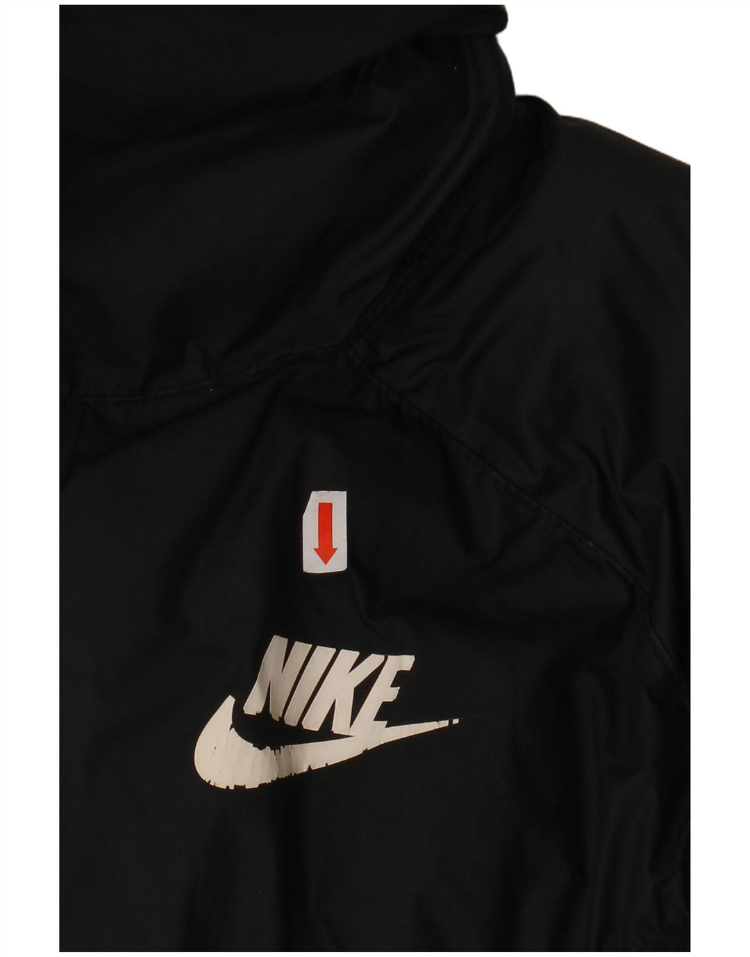 Damska kurtka wyściełana Nike Crop Oversized UK 10, mała, czarna, poliestrowa