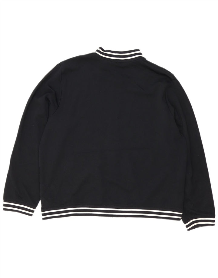 Damska kurtka dresowa Izod UK 18 XL, czarna, poliester