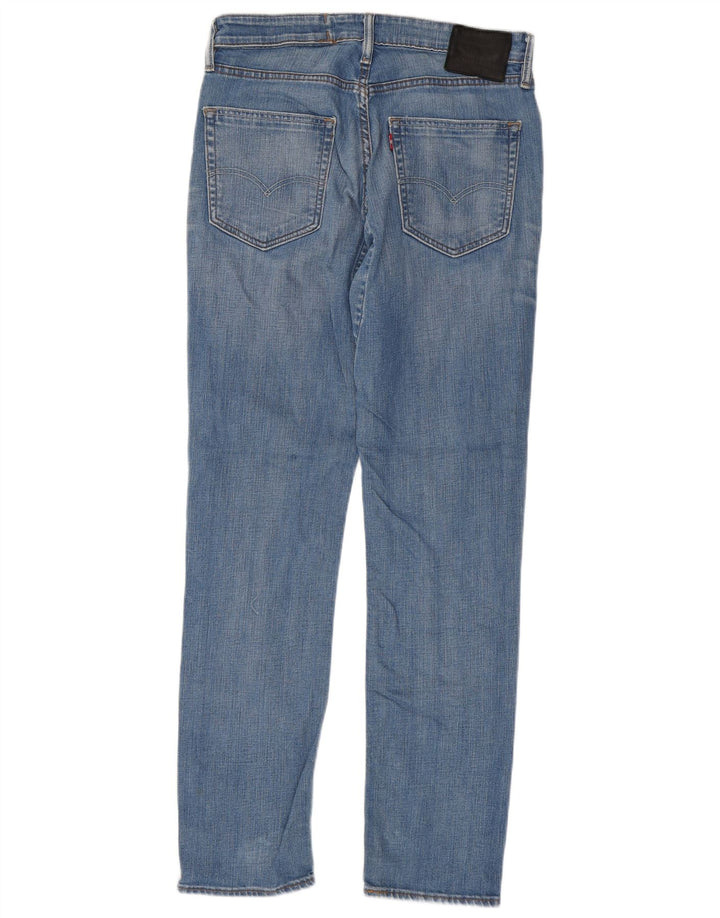 Męskie jeansy slim fit Levi's W31 L32 Niebieskie bawełniane