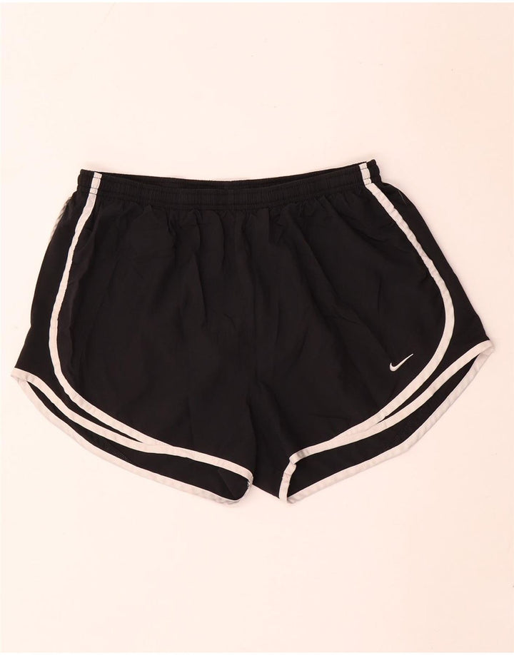 Damskie spodenki sportowe Nike Dri Fit UK 16, duże, czarne, poliestrowe