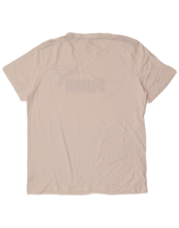 Męska koszulka z grafiką Puma XL, biała