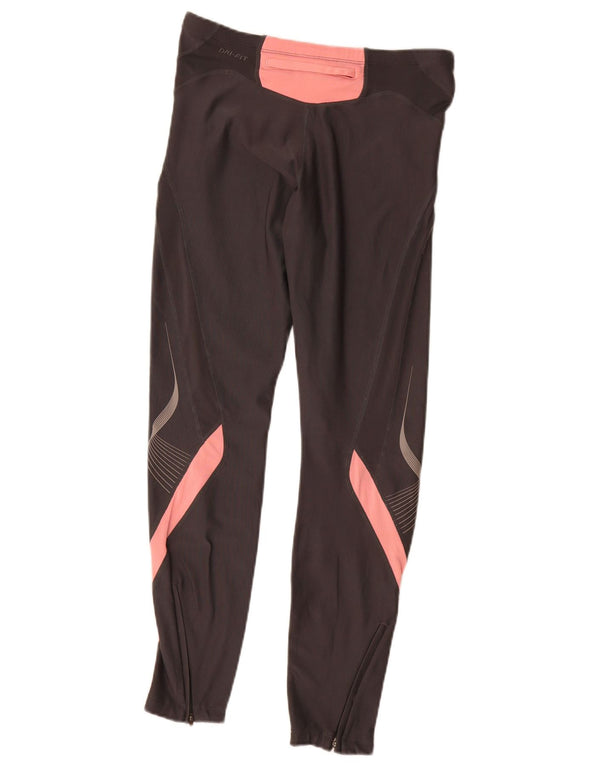 Damskie legginsy Nike Dri Fit UK 10/12 w kolorze średnioszarym