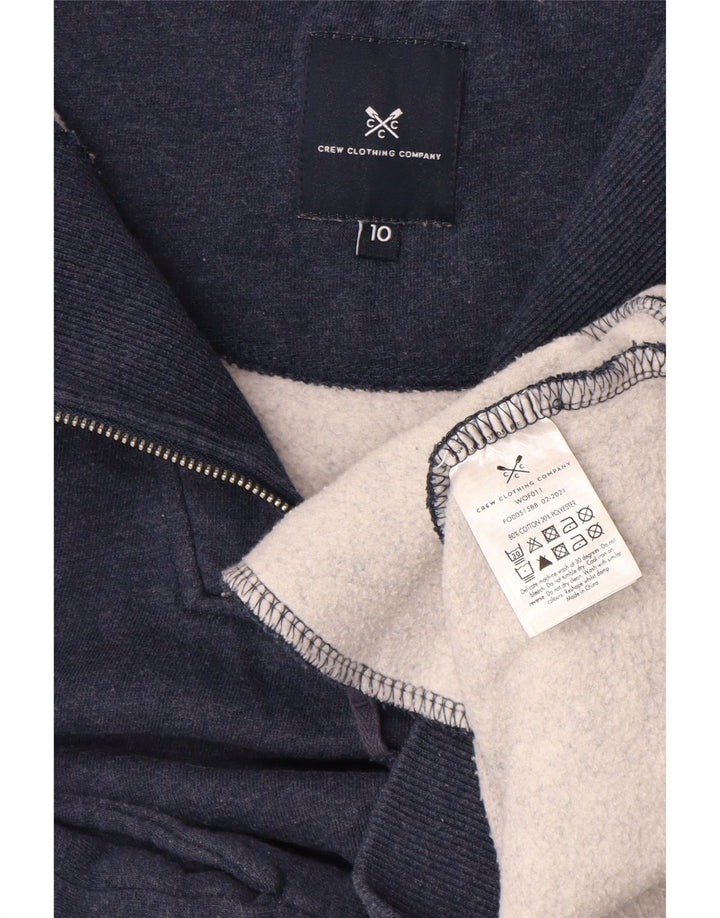 CREW CLOTHING Damski sweter oversize UK 10, mały, granatowy