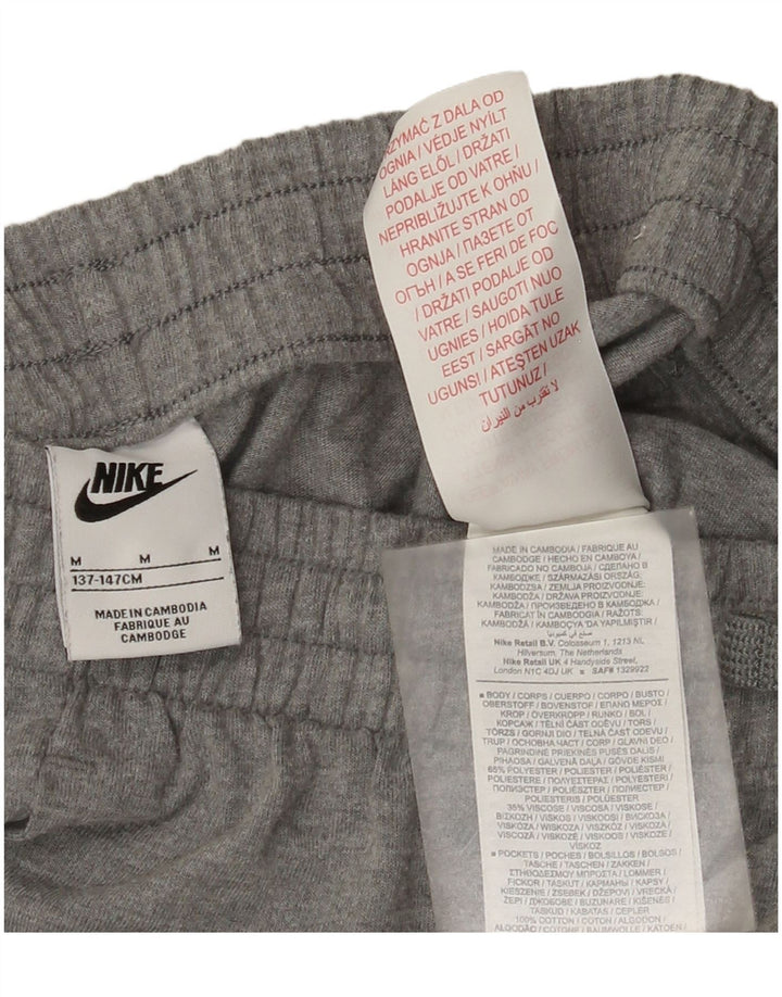Chłopięce spodenki sportowe Nike 10-11 lat, średnioszary, poliester