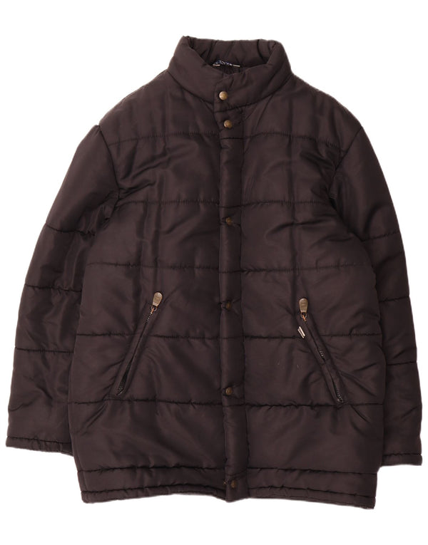 Męska ocieplana kurtka Levi's UK 38, średni czarny poliester