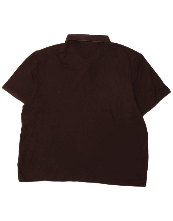 Męska koszulka polo CALVIN KLEIN XL, czarna, bawełniana