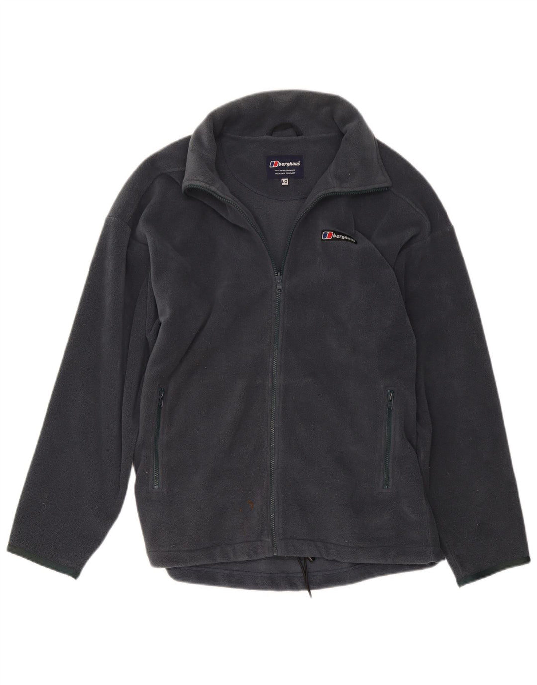 Męska kurtka polarowa Berghaus UK 40, duża, granatowa, poliestrowa