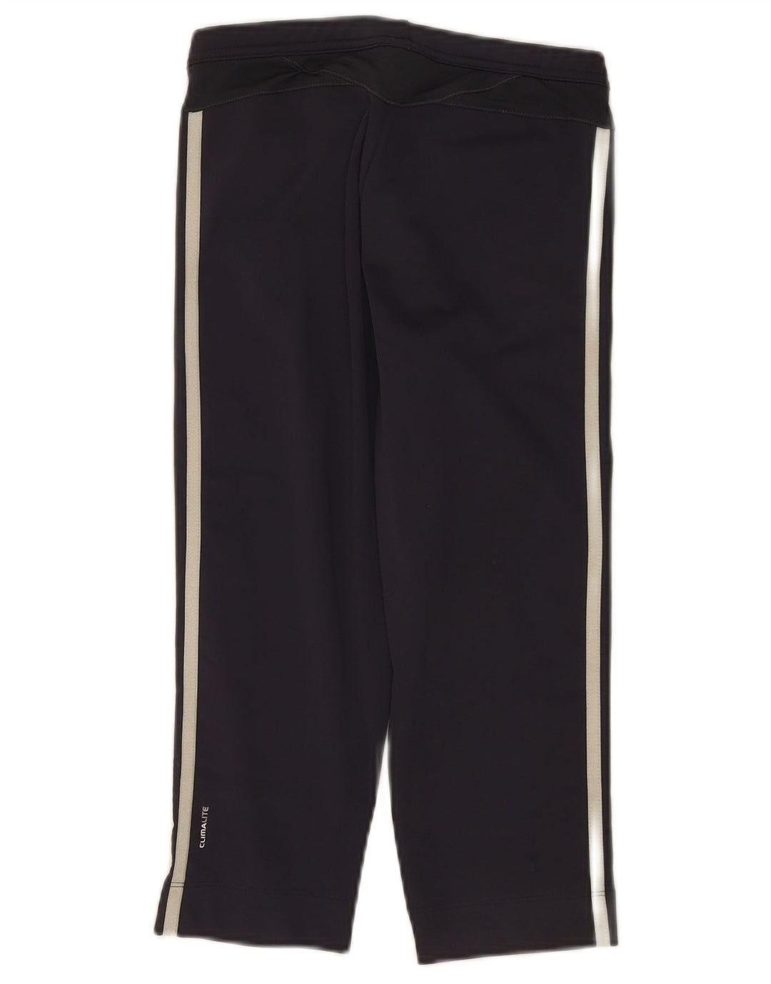 Legginsy Adidas Damskie Climalite Capri UK 12 Medium W30 Granatowe