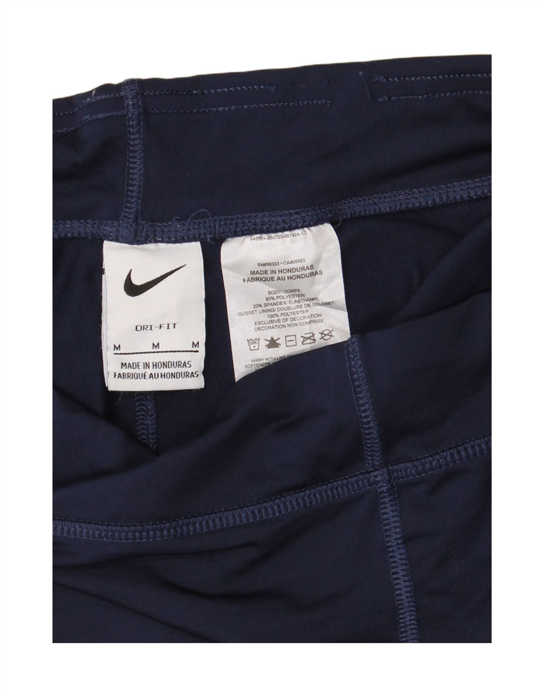 Damskie spodenki sportowe NIKE Dri Fit UK 12, średni granatowy poliester