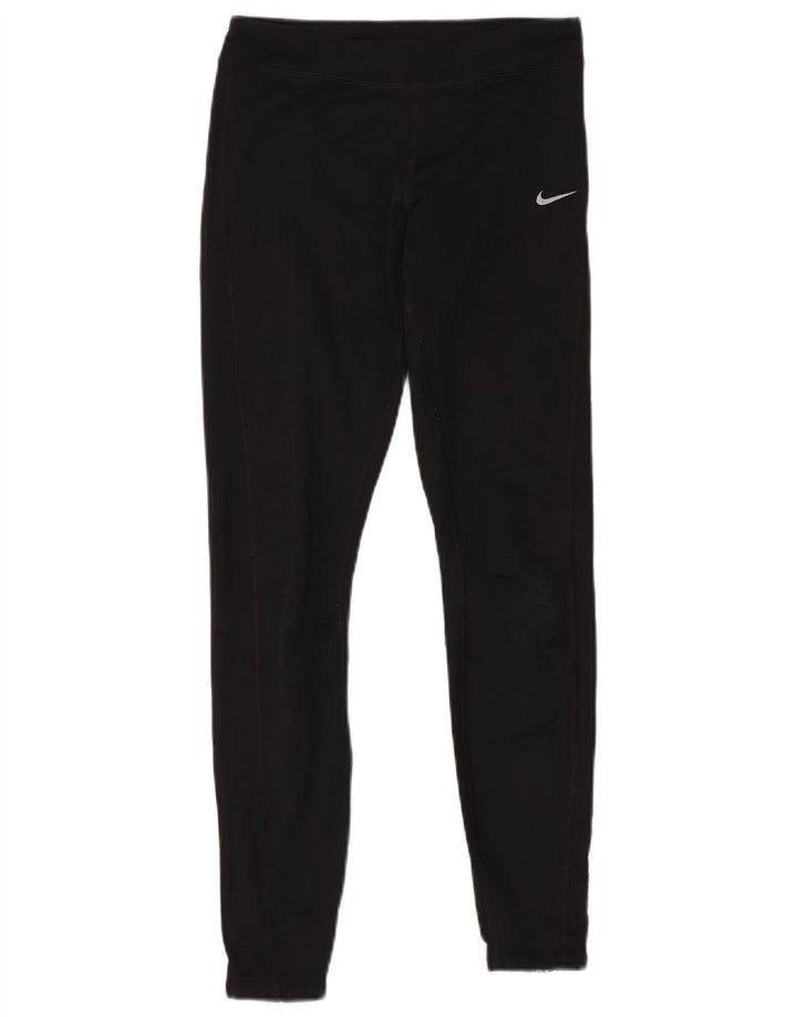 Damskie legginsy NIKE Dri Fit UK 4 XS, czarny poliester