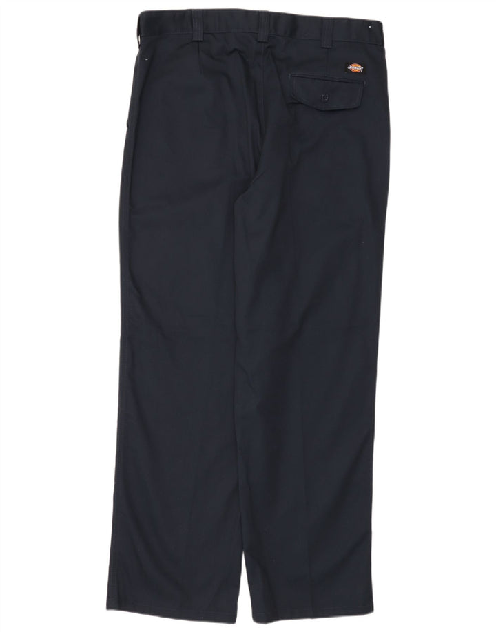 Męskie proste spodnie chino Dickies W38 L31 Czarny poliester