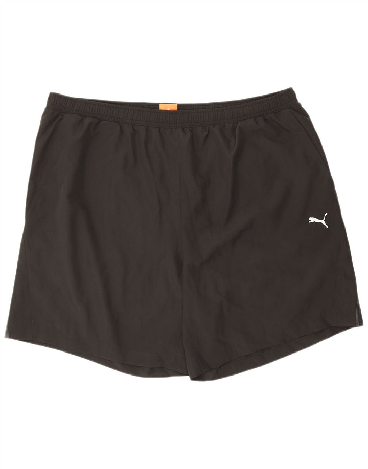 PUMA Mens Sport Shorts 2XL  Black Polyester