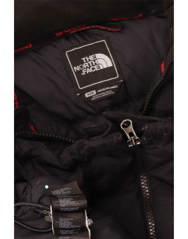 Męska wyściełana kurtka z kapturem The North Face UK 38, średni czarny nylon