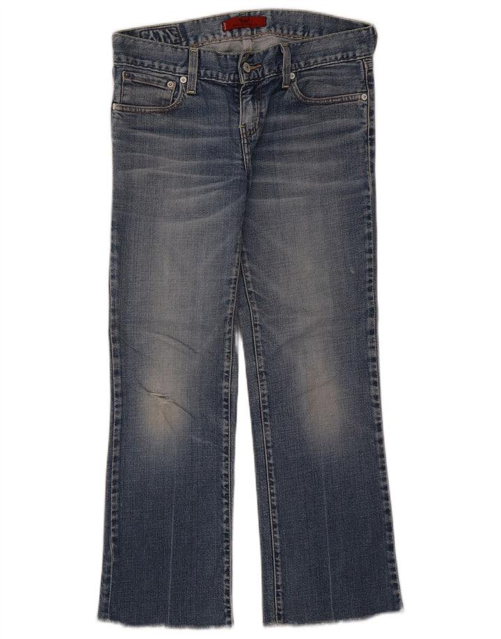 Damskie dżinsy Levi's Eve Straight W30 L26 Niebieskie bawełniane