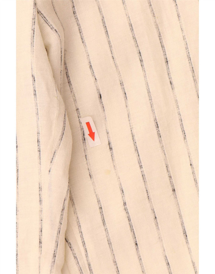 Damskie spodnie codzienne Marks & Spencer UK 12 Medium W32 L33 Off White