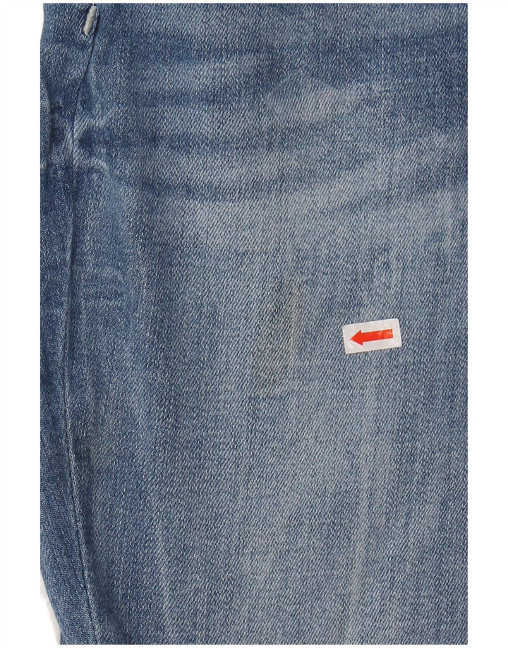 Damskie jeansy obcisłe BKE Payton Mid Rise w trudnej sytuacji W29 L26 Niebieskie bawełniane