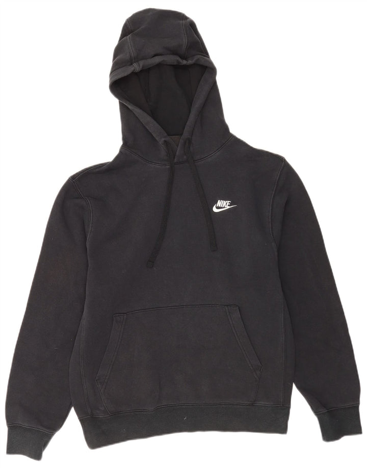 Męski sweter z kapturem Nike, mały, czarny, bawełniany