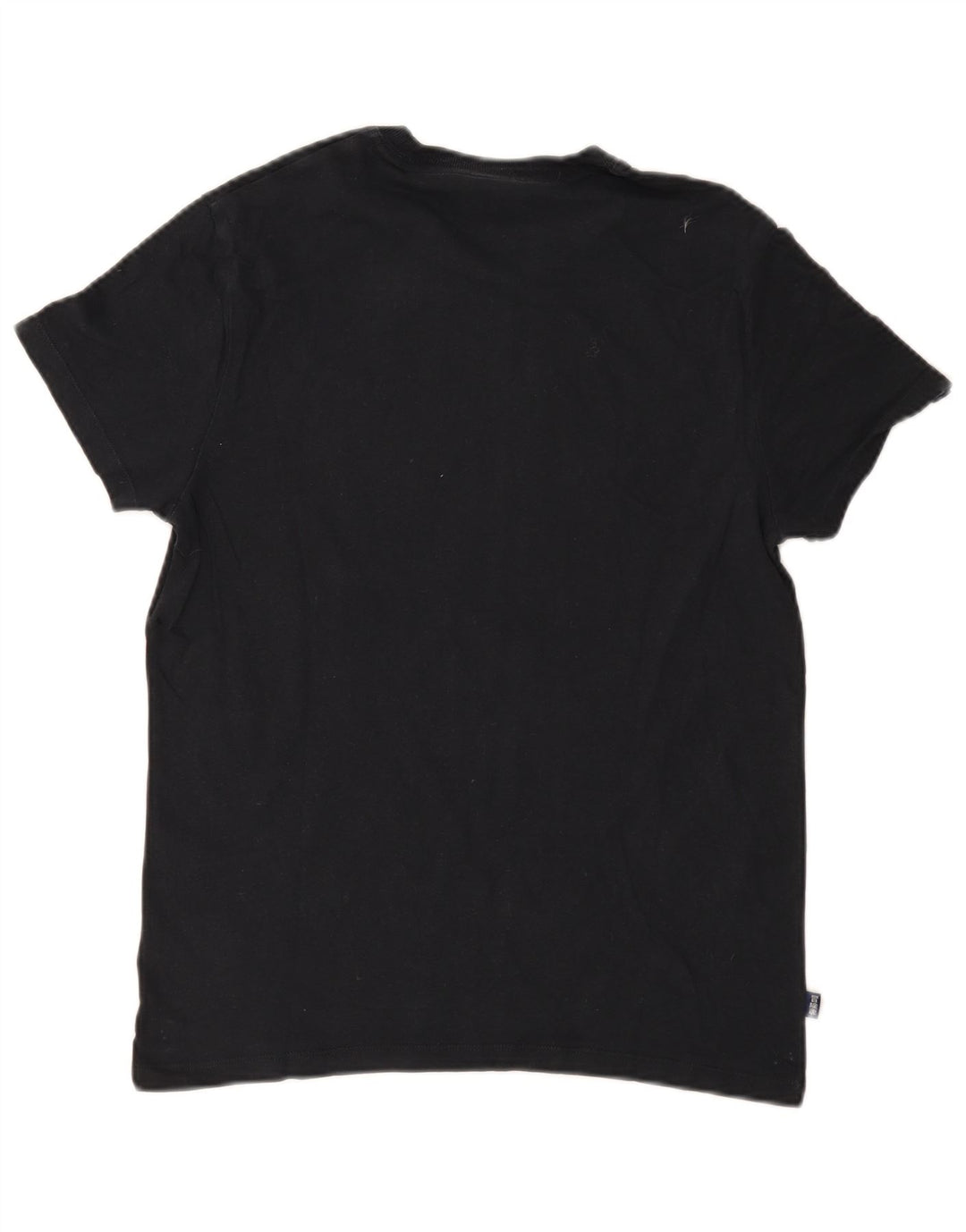 T-shirt męski Superdry, bawełniany, średni czarny