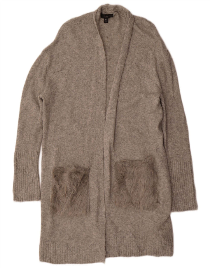 Damski sweter oversize MOSSIMO o przedłużonym kroju, UK 14, średni szary