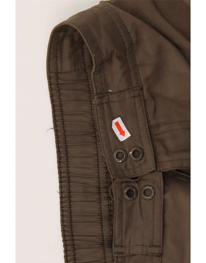 Męskie spodenki kąpielowe CALVIN KLEIN z grafiką, duże, khaki, poliester
