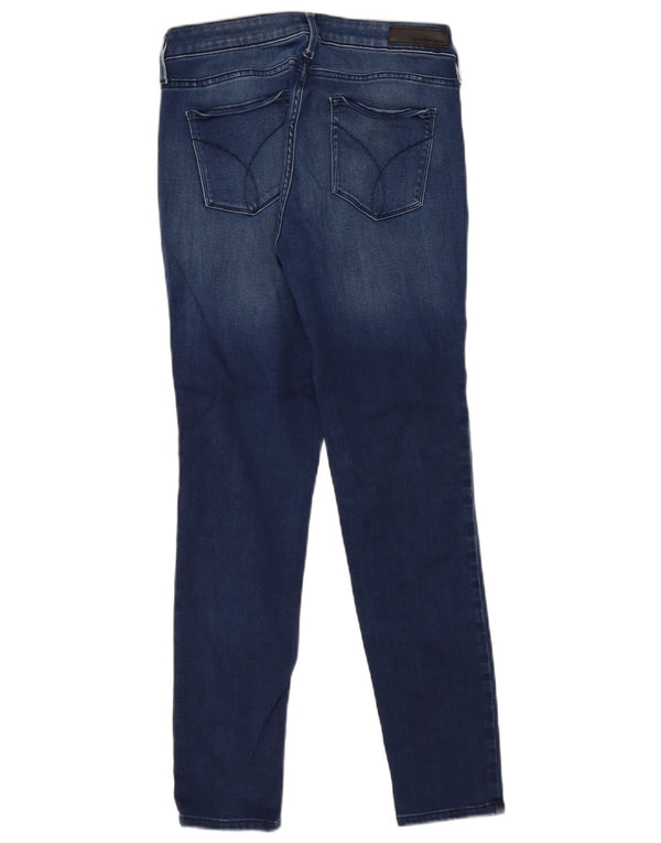 Damskie legginsy Calvin Klein Skinny Jeans W30 L30 Niebieska bawełna