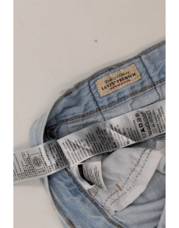 Damskie dżinsy Levi's XL Straight W23 L29 Niebieskie bawełniane