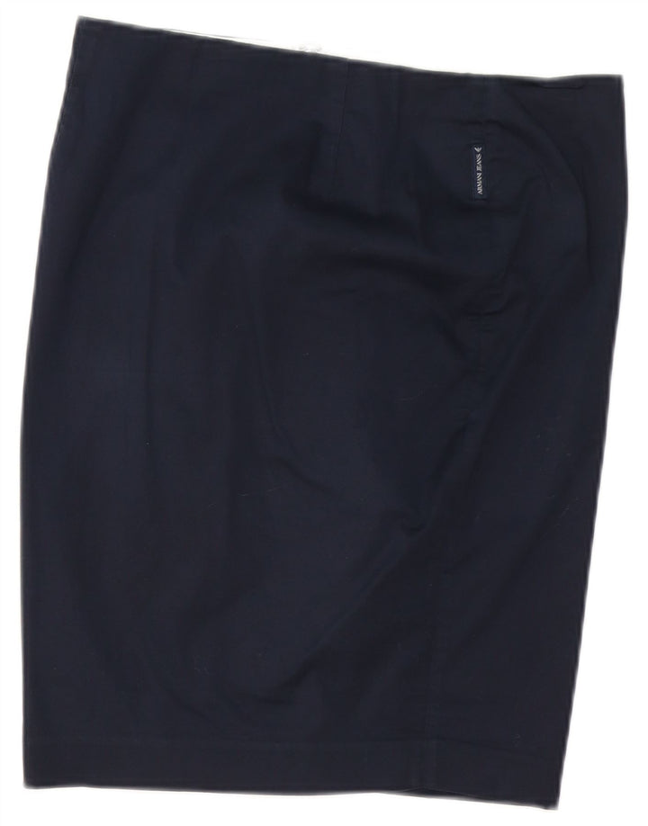 Spódnica damska Armani EU 40 Medium W30 Granatowa bawełna