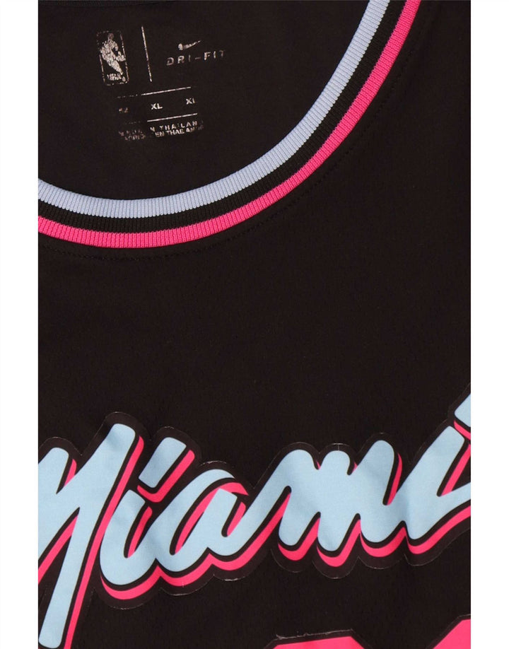 Męski T-shirt Nike Miami Graphic Top XL, poliester w czarne paski