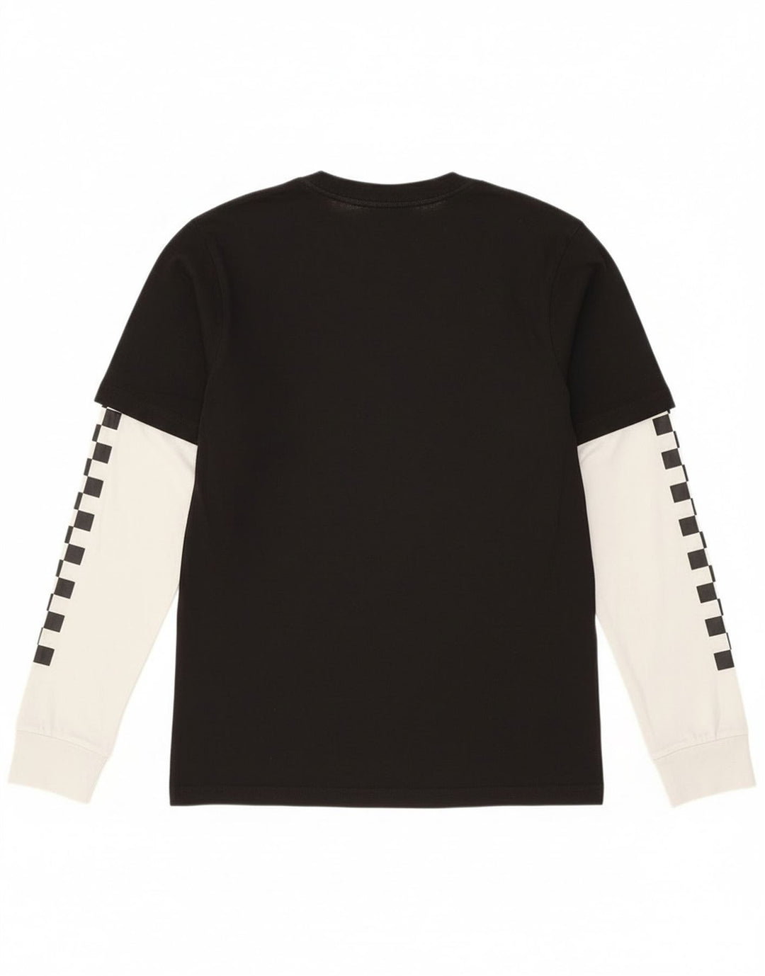 Chłopięcy top z grafiką Vans z długim rękawem, 14-15 lat XL, czarny, z blokami kolorów