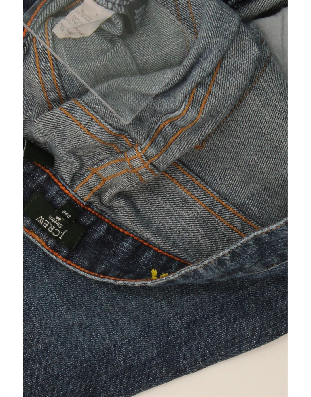 J. CREW Womens Matchstick Straight Jeans W29 L29 Blue Cotton Vintage J. Crew and Second-Hand J. Crew from Messina Hembry 