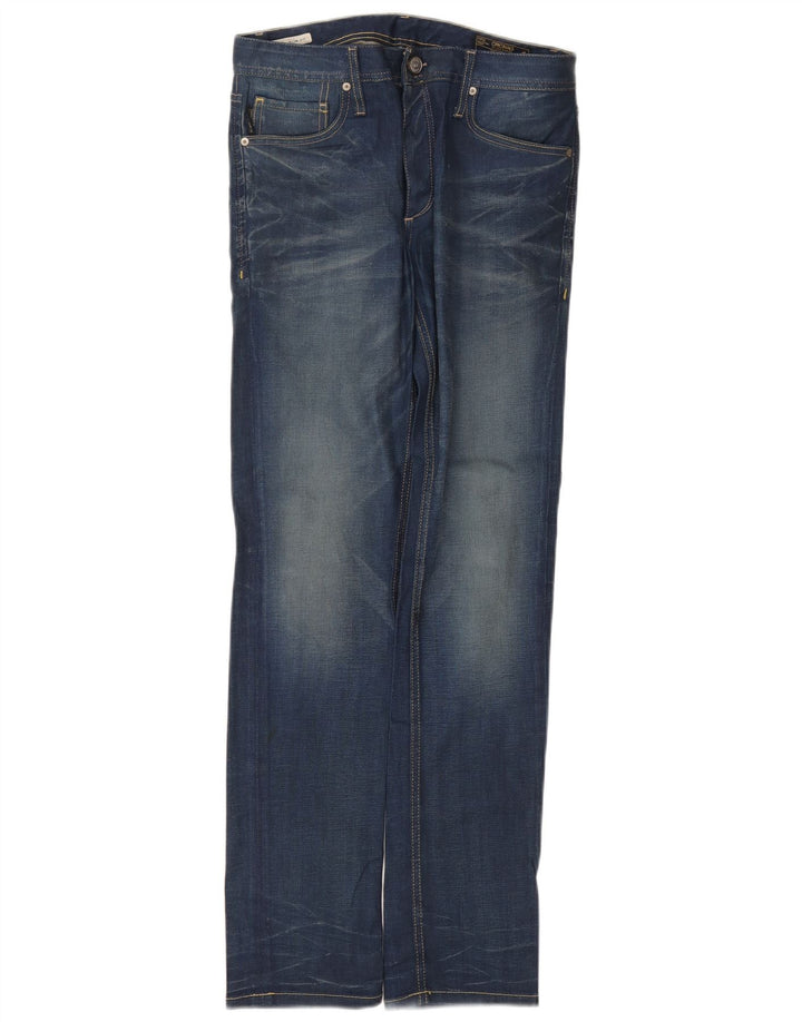 Męskie jeansy slim JACK & JONES W30 L32 Niebieskie