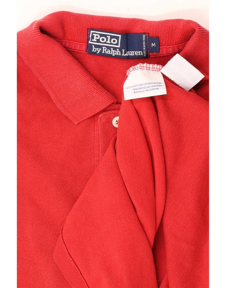 Koszula męska Polo Ralph Lauren, bawełniana, średnia czerwona