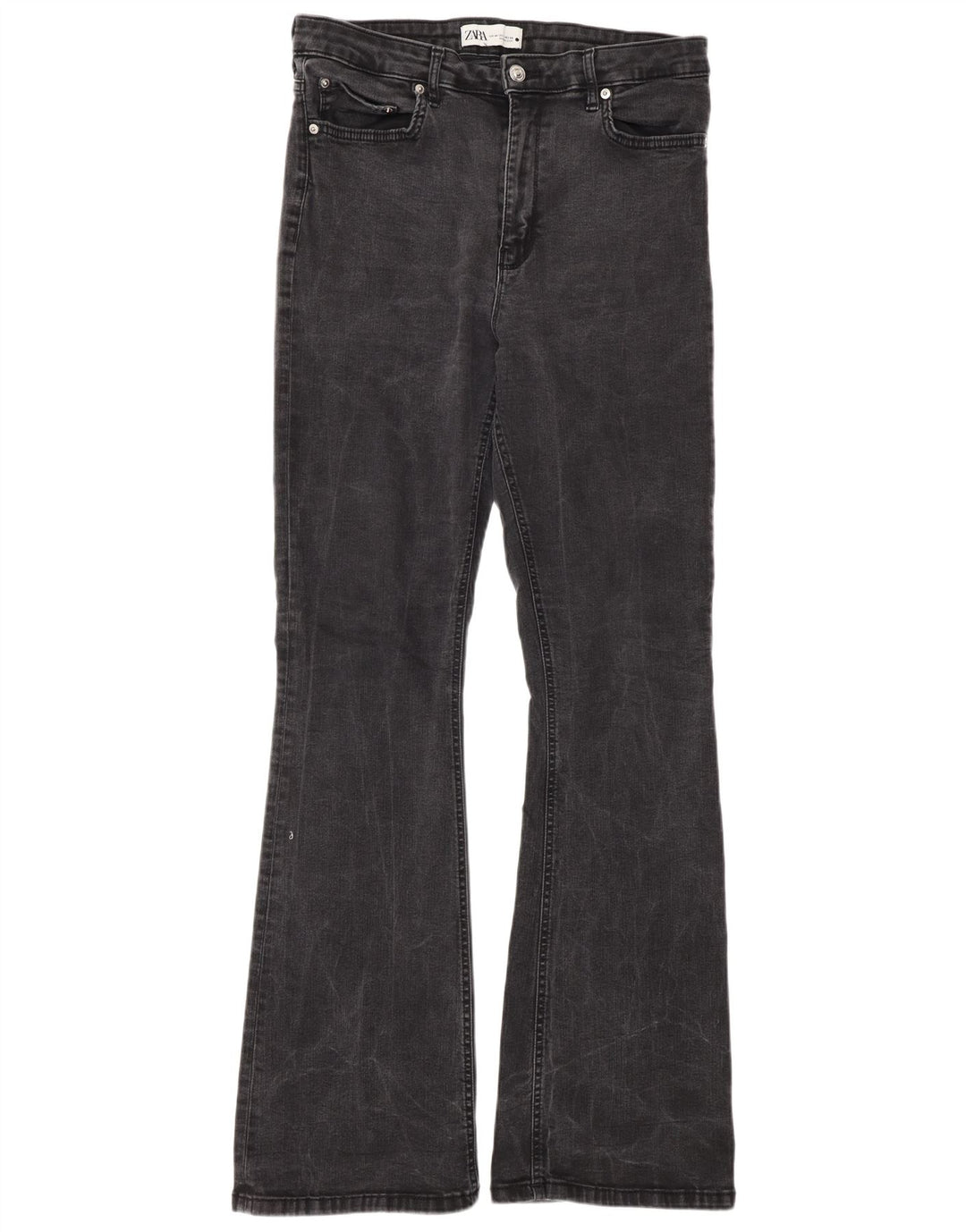 Damskie jeansy rozkloszowane Zara EU 44 XL W34 L34 Szare