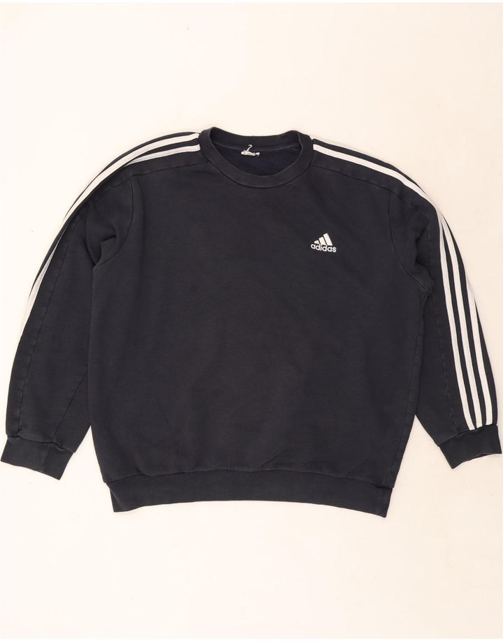 Męska bluza ADIDAS XL granatowa