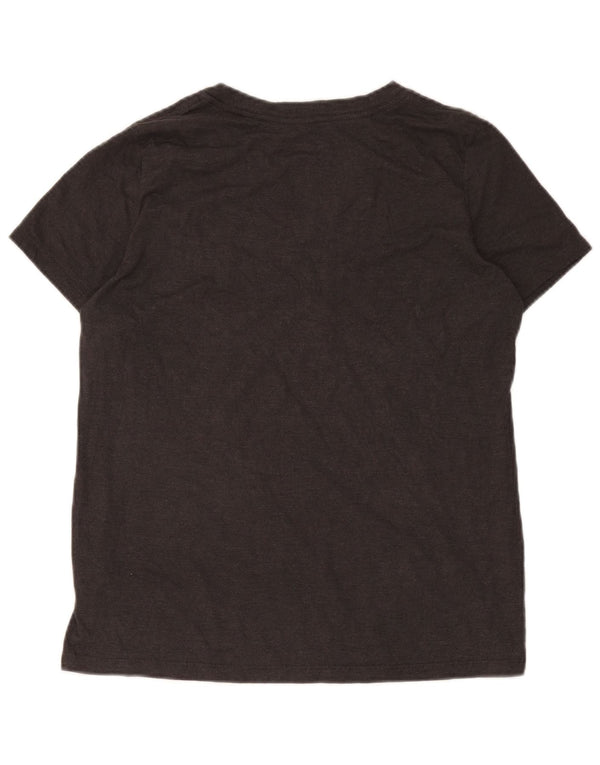 Damska koszulka Nike Vermont Graphic Top UK 16, duża, szara bawełna