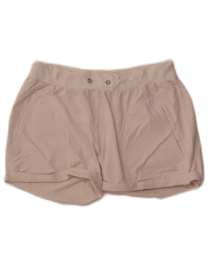 Damskie spodenki sportowe Champion Heritage Fit UK 12 Medium White