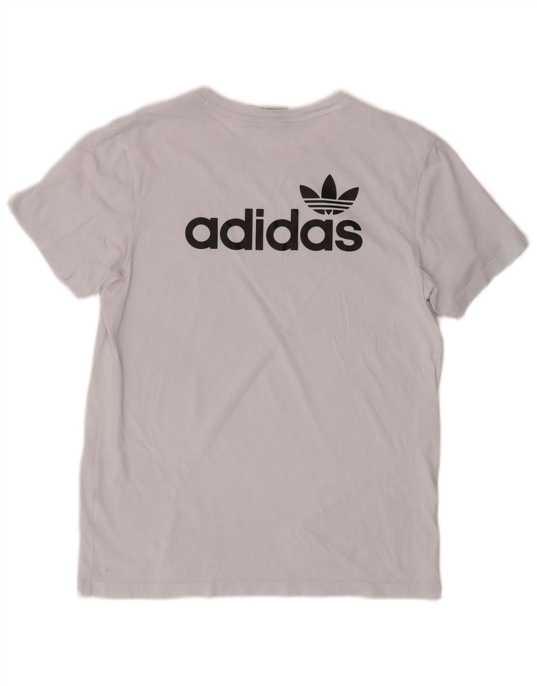 Damska koszulka oversize z grafiką ADIDAS, UK 6 XS, niebieska