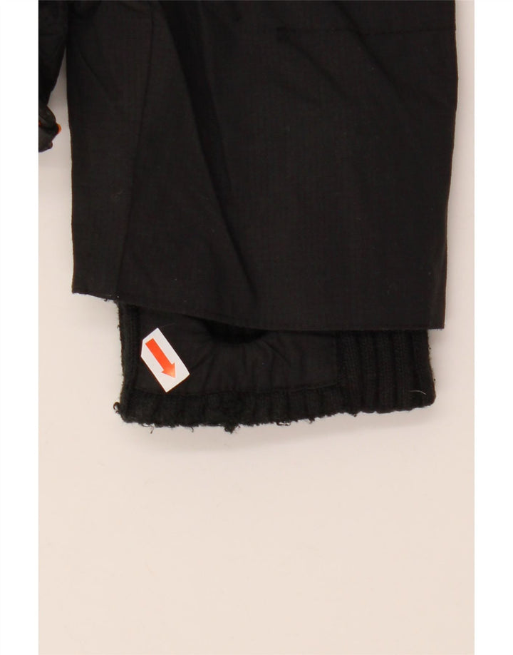 Damska kurtka wiatrówka SUPERDRY UK 16, duża, czarna nylonowa