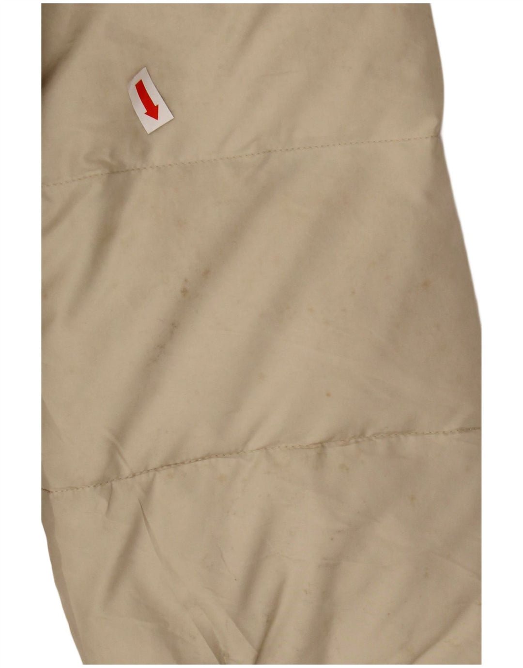 SERGIO TACCHINI Damska ocieplana kurtka z kapturem IT 42 Średni beżowy poliester