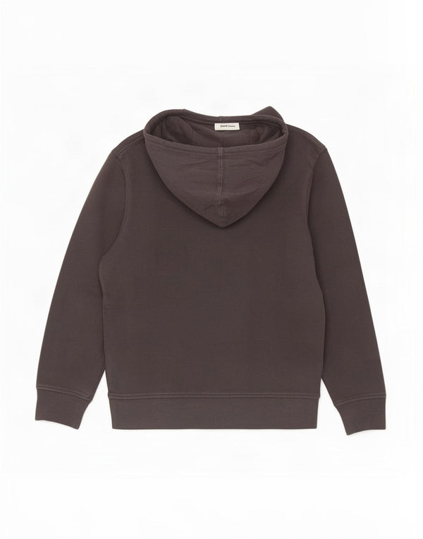 Męski sweter z kapturem Levi's z grafiką, średnioszary, bawełniany z blokami kolorów
