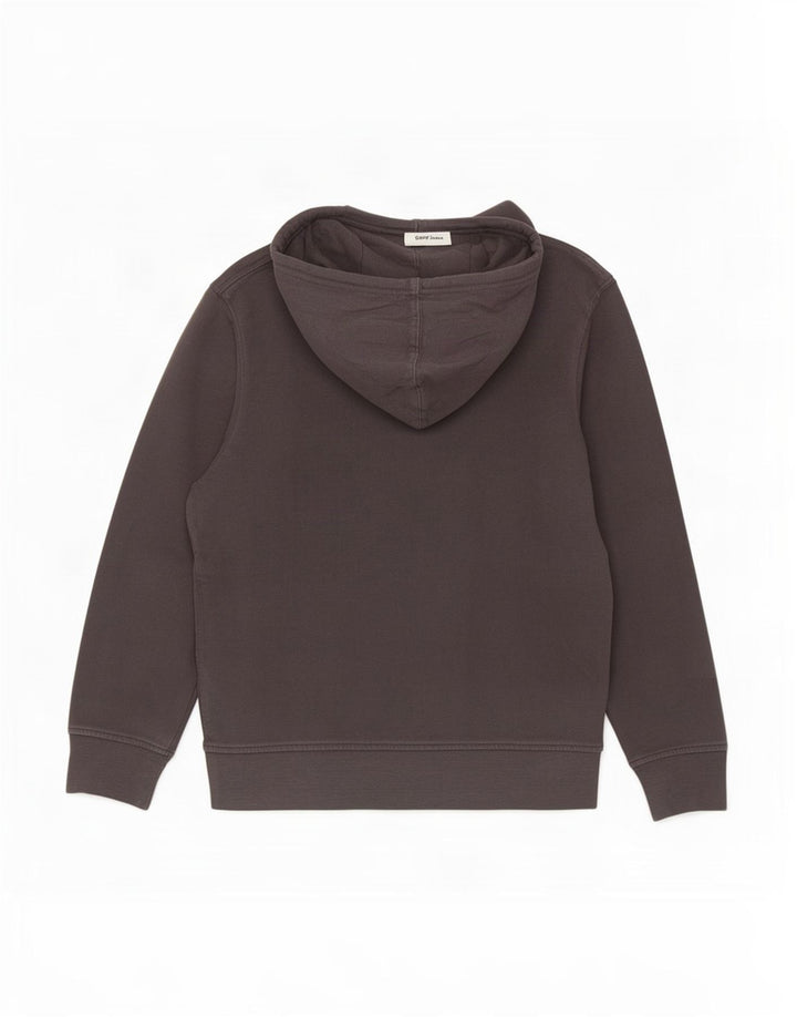 Męski sweter z kapturem Levi's z grafiką, średnioszary, bawełniany z blokami kolorów