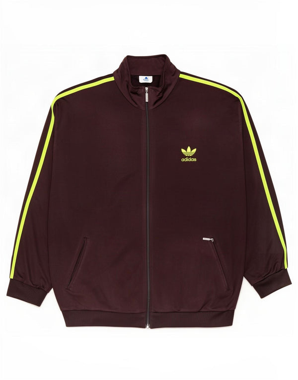 Adidas Męska bluza dresowa Top UK 46/48 XL Czarny poliester