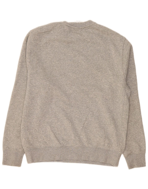 Męska bluza dresowa Nike, średnioszara, bawełniana
