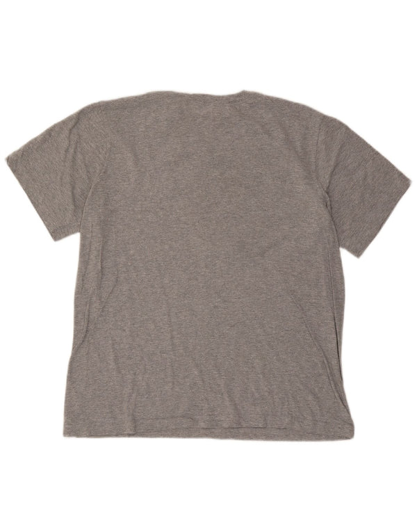 T-shirt męski Nike, średni, szary, nakrapiany