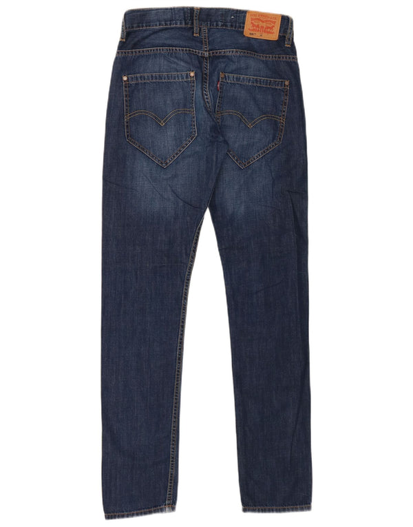 Levi's Boys 508 Regularne Zwężane Dżinsy 15-16 Lat W28 L31 Granatowa Bawełna