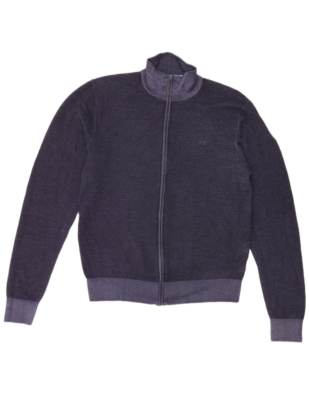 Damski sweter rozpinany Sun68 UK 20 2XL Granatowa wełna
