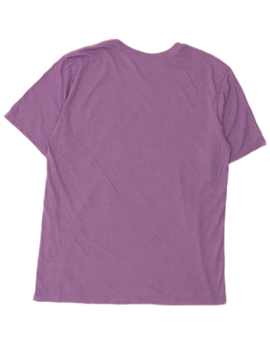 Męski T-shirt z grafiką Hurley, średni fiolet, bawełna