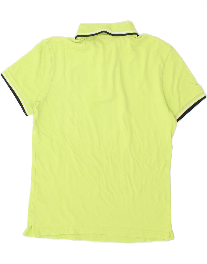 DIADORA Mens Polo Shirt Medium Green Cotton Vintage Diadora and Second-Hand Diadora from Messina Hembry 