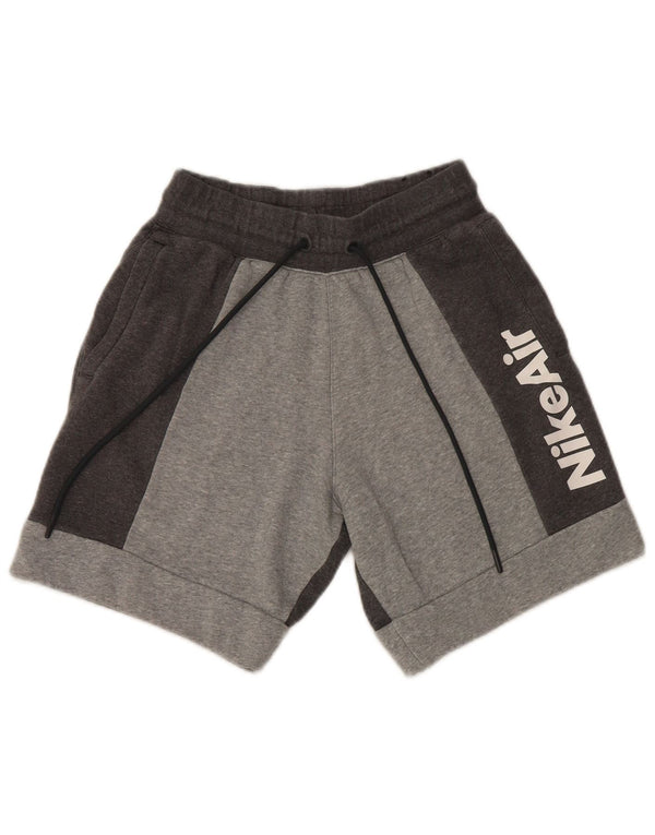 Męskie spodenki sportowe Nike Graphic XS, szare, bawełniane w cętki